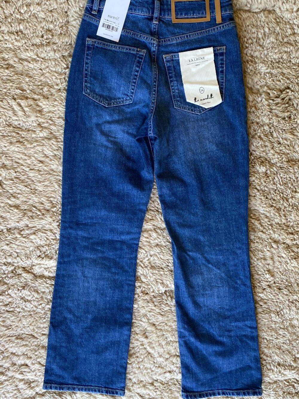 NWT Meredith High-Rise Cropped Flare Jean - 24 - Picture 8 of 12